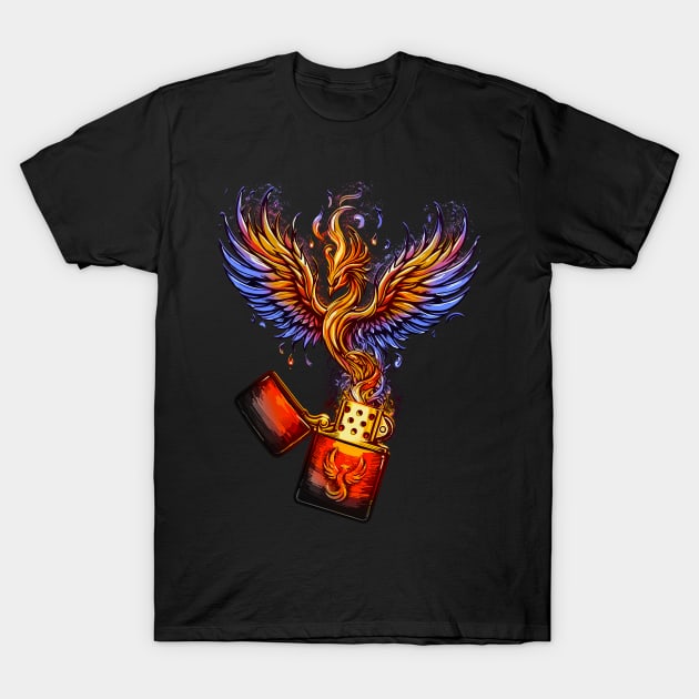 The Flame T-Shirt by alnavasord